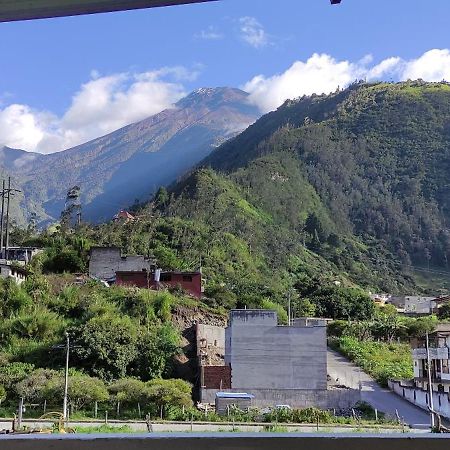 Elegante Apartamento Con Vistas Al Volcan Tungurahua บาญอส ภายนอก รูปภาพ