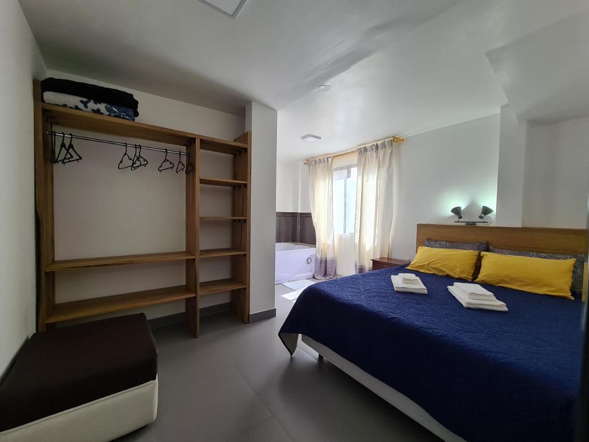 Elegante Apartamento Con Vistas Al Volcan Tungurahua บาญอส ภายนอก รูปภาพ