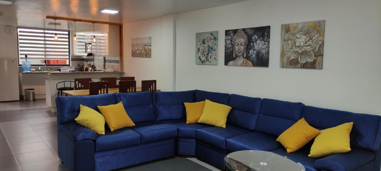 Elegante Apartamento Con Vistas Al Volcan Tungurahua บาญอส ภายนอก รูปภาพ