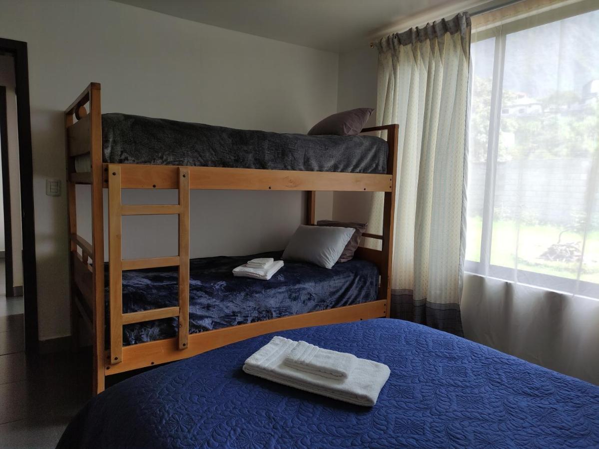 Elegante Apartamento Con Vistas Al Volcan Tungurahua บาญอส ภายนอก รูปภาพ